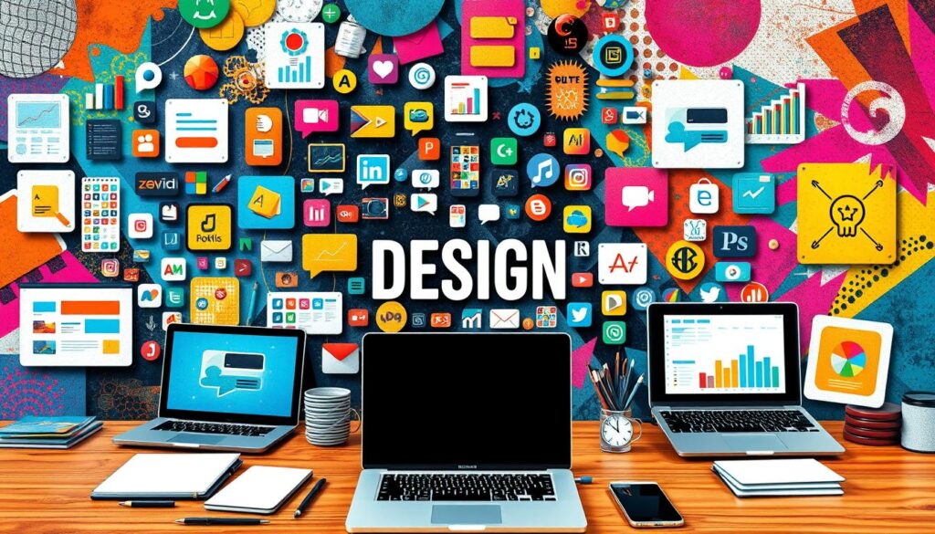 Online Design Tools for Social Media Graphics